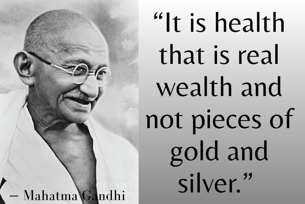 Your Health is Your Real Wealth 