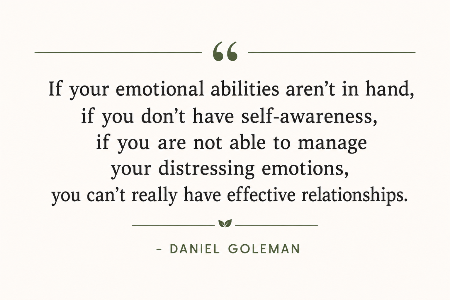 Emotional intelligence: The Foundation of Effective Relationships