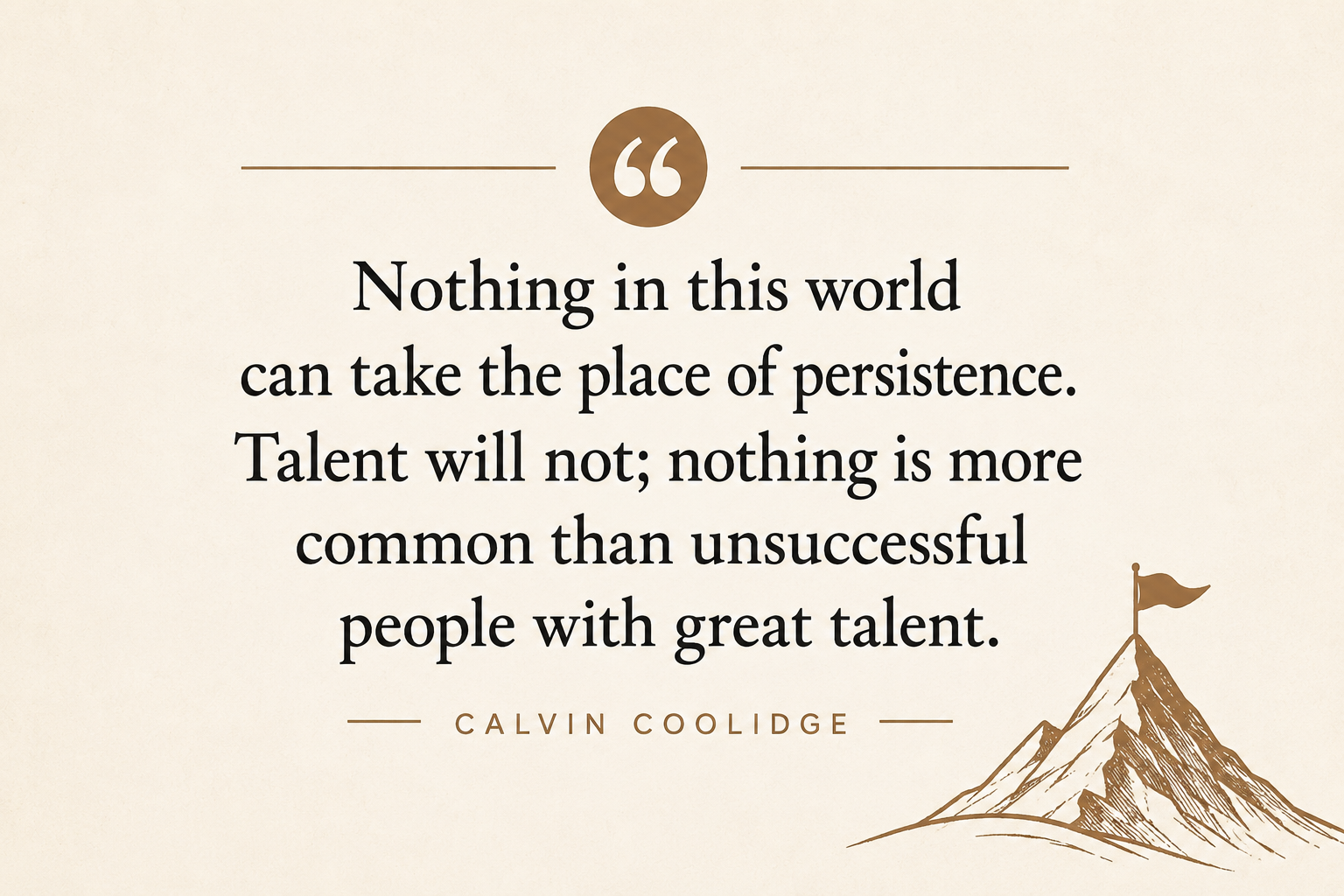 Understanding the Power of Persistence