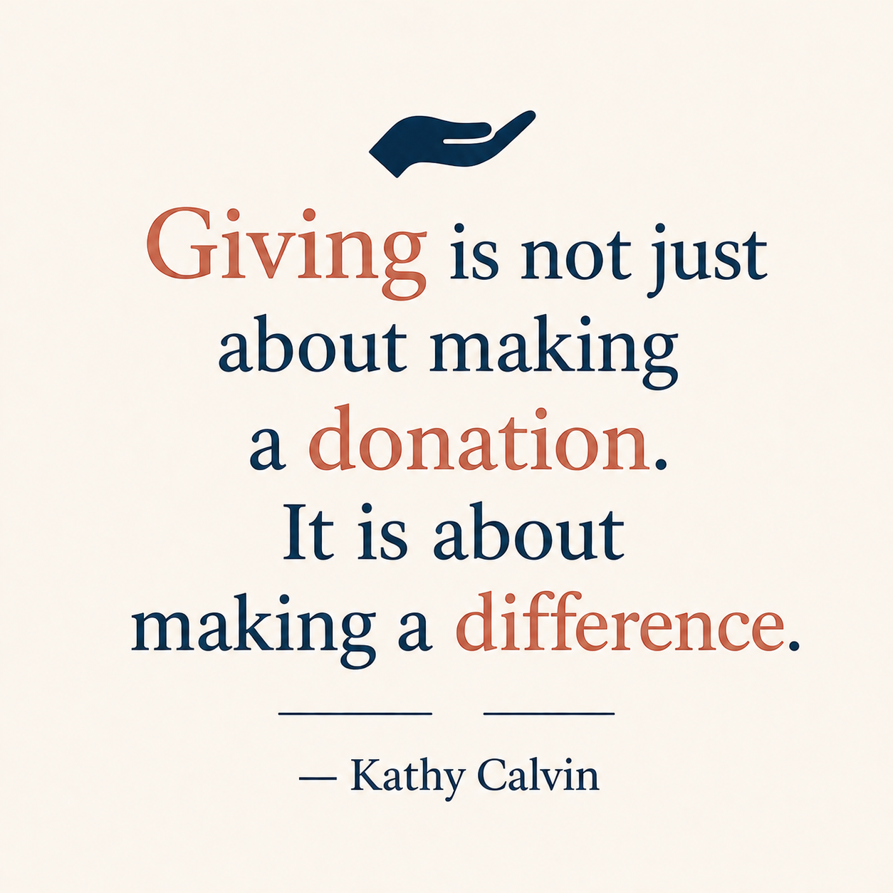 How Small Acts of Giving Can Create a Lasting Impact